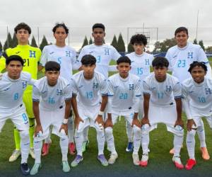 Selección Sub-17 de Honduras antes había jugado ante Real Madrid.
