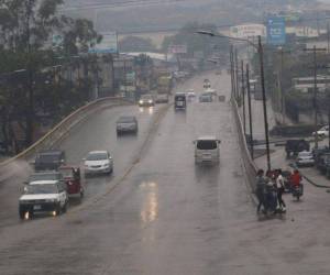 El centro subrayó que las lluvias serán más frecuentes al final de la tarde y durante la noche.