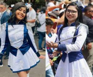 Las hermosas palillonas del Instituto Mixto Hibueras rindieron honor a la patria durante los desfiles conmemorativos por el 205 aniversario de la independencia de Honduras. Aquí las fotos de las alumnas: