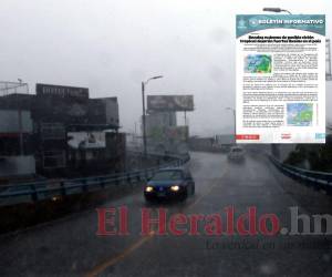 El posible ciclón tropical estará traslandándose por el este de Tegucigalpa y al sur de Amapala durante el fin de semana.