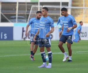 Imágenes del desarrollo del partido.