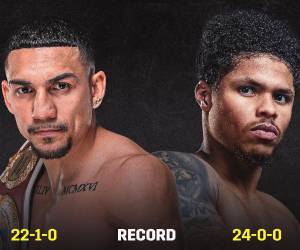 Teófimo López encara su pelea 24 su carrera y Shakur Stevenson la 25.