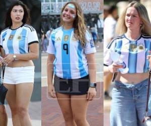 El estadio Kyle Field de College Station se llenó de lindas chicas de Argentina así como de Honduras para partido amistoso realizado en dicha ciudad