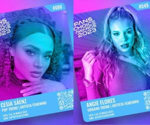 Cesia Saénz y Angie Flores obtuvieron una masiva cantidad de “me gustas” y “comentarios” en sus respectivas publicaciones de los Fans Choice Awards 2023.