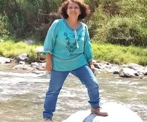 Imagen de la presidenta municipal de San Mateo Piñas en vida.