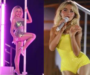 La artista recreó un estudio de grabación en el desierto, acompañada por leyendas del cine y una puesta en escena digna de Broadway.