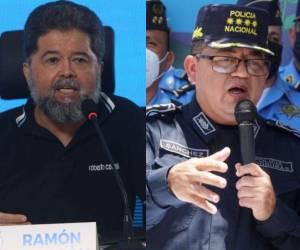 A la izquierda Ramón Sabillón y a la derecha Gustavo Sánchez.