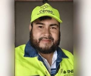 Milton Gerardo Villanueva trabaja con el INE para el Censo Nacional de Población y Vivienda 2026.