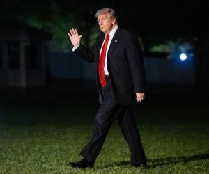 El presidente Trump aseguró que no tiene planes de irse a la guerra con Venezuela.