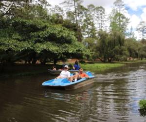 El parque Aurora, ubicado a unos 30 kilómetros de Tegucigalpa, es uno de los atractivos turísticos para los capitalinos que no saldrán del Distrito Central.