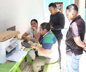 El simulacro electoral incluyó la apertura de mesas, entre otras cosas.