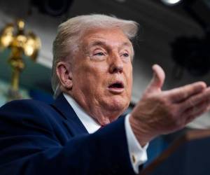 El presidente de Estados Unidos, Donald Trump, se refirió a los ciudadanos que murieron a manos de ICE.