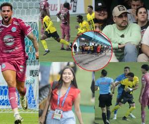 Real España empató este domingo 2-2 ante Motagua por la jornada 3 de Liga Nacional. Así se vivió el vibrante partido en San Pedro Sula.