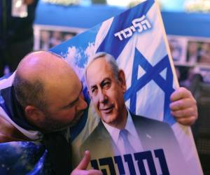 Netanyahu, al frente de Likud, pidió en la madrugada de este miércoles esperar a los resultados definitivos.