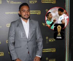 El Matemático estuvo presente en los premios de la Liga Nacional.