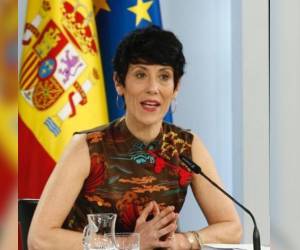 La ministra portavoz del gobierno español, Elma Saiz.
