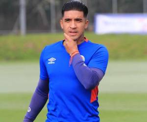 Michaell Chirinos se enfoca en el partido que tendrán ante el Olancho FC.