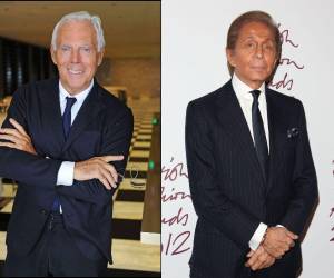 En un comunicado difundido por la casa Armani, la marca expresó su sentir por la pérdida de Valentino.