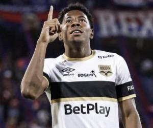 El hondureño Dereck Moncada ha subido de valor tras buen momento con el Internacional de Bogotá en la primera división del fútbol de Colombia