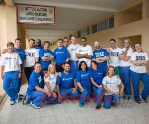 Los médicos del programa Duke Heart for Honduras de la Universidad de Duke realizaron la primera brigada en el Distrito Central en 2019.