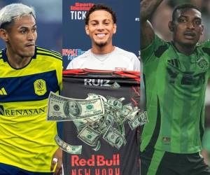Se revela el top de los futbolistas hondureños mejor pagados de la MLS en Estados Unidos. Sorprenden las millonarias cifras.