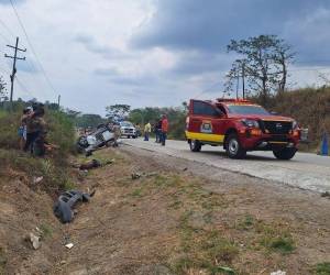 Un hombre y una mujer son las víctimas mortales de un fatal accidente que se registró en Quimistán, Santa Bárbara. Aquí los detalles.