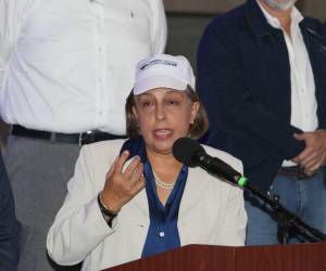 Anabel Gallardo, presidenta del Consejo Hondureño de la Empresa Privada (Cohep).