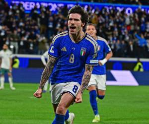 Sandro Tonali abrió el camino para el triunfo italiano.