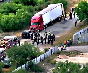 El pasado 27 de junio fueron encontrados 53 indocumentados en el contenedor de un tráiler en San Antonio, Texas.