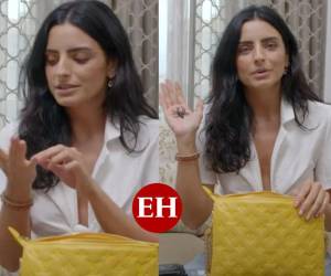 La guapa mexicana confesó que la arañita también tiene otras funciones.