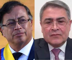 Gustavo Petro se pronunció en redes sociales en contra de Juan Orlando Hernández.