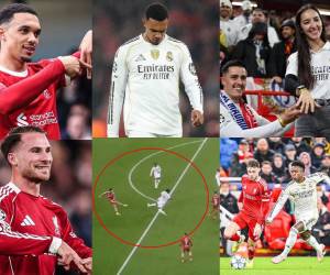 Real Madrid cayó este martes por marcador de 0-1 ante Liverpool en Anfield por la Champions League. Te mostramos las mejores postales que dejó el partido.