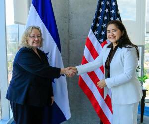 La encargada de Negocios de la embajada de los Estados Unidos en Tegucigalpa, Colleen A. Hoey, se reunió con la designada presidencial Diana Baleska Herrera donde abordaron diversos temas de cooperación.