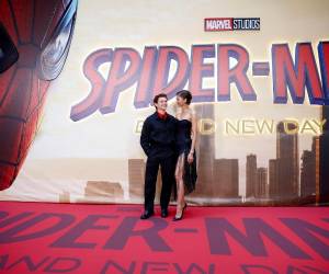 Tom Holland y Zendaya, los protagonistas de Spider-Man: Brand New Day, posaron ayer ante los medios en el Hotel Four Seasons de la capital española, en el arranque de la gira promocional de la cuarta entrega de la saga arácnida de Marvel.