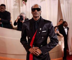 Snoop Dogg fue uno de los primeros en pisar la alfombra roja.
