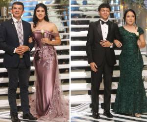 Los padres y madres esperaron orgullosos al final de la escalinata, para acompañar del brazo a sus hijas e hijos que felices pusieron punto final a una etapa escolar que marcó sus vidas.