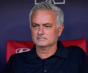 El portugués Mourinho siempre fiel a su estilo.