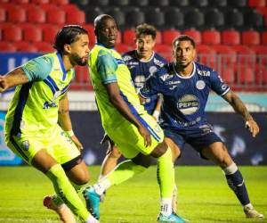 Imágenes del desarrollo del partido.