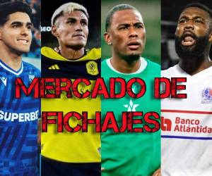 Olimpia y legionarios ha sido la sensación. Te mostramos los últimos movimientos del mercado de fichajes en Honduras.