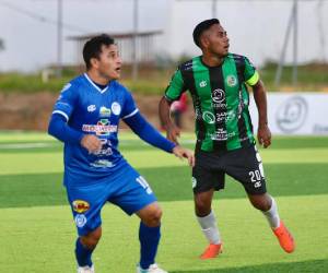 Imágenes del desarrollo del partido.