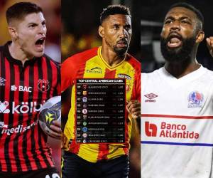 Sorpresa con el líder y así quedan los hondureños. Este es el top 10 de los mejores equipos de Centroamérica.
