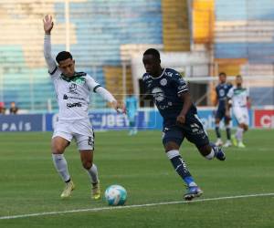 Imágenes del desarrollo del partido.