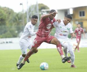 Imágenes del desarrollo del partido.