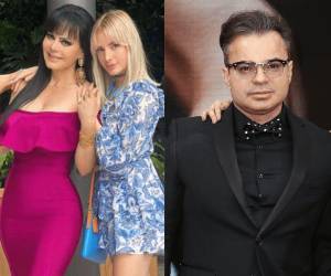 Imelda Tuñón, viuda de Julián Figueroa, hijo de Maribel Guardia, se encontró en los tribunales con Marco Chacón, luego de impurgnar el testamento de su esposo.