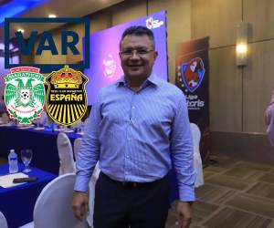 Herrera no dudó en referirse a la polémica que dejó el clásico entre Real España y Marathón.