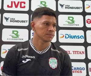 Brayan Moya llegó al Mrathón luego de su paso por el Real España.