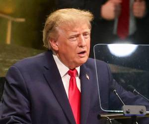 “Utilizaremos nuestro poderío militar sin igual para proteger los intereses nacionales de Estados Unidos”, advirtió Donald Trump durante su discurso ante la Asamblea General de la ONU, en referencia a posibles amenazas en América.