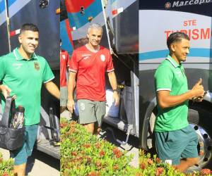 El conjunto de Marathón partió este martes hacia Tegucigalpa, donde mañana se medirá ante Olimpia para definir al nuevo campeón del torneo.