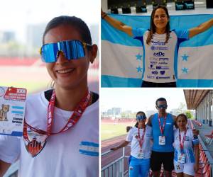 Stephanie Hernández, Alan Bustillo y Diana Villatoro representan a Honduras en el Sudamericano Máster de Atletismo 2025 en Chile.