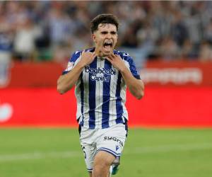 Pablo Marín, autor del penal de la victoria de la Real.